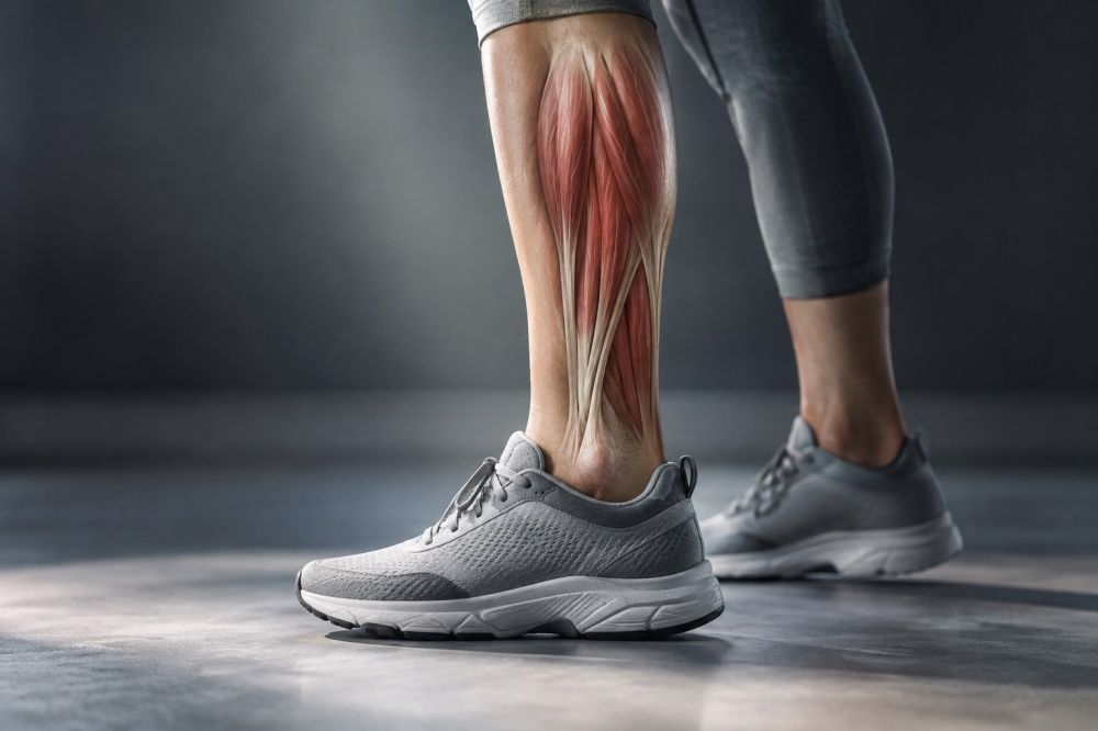 Metáfora visual da musculatura como estrutura de sustentação
